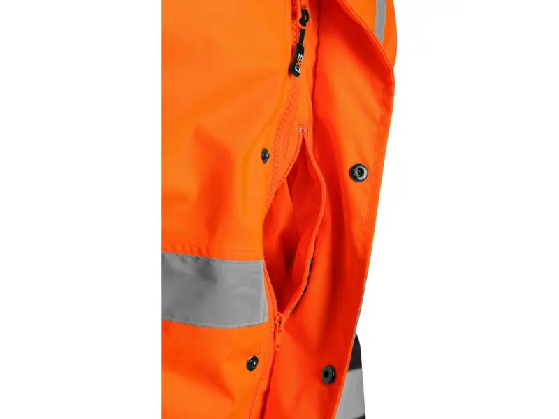 Bunda CXS OXFORD, výstražná, oranžovo-modrá, vel. M